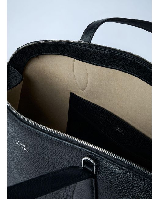 Totême  Blue Medium Leather Day Handbag