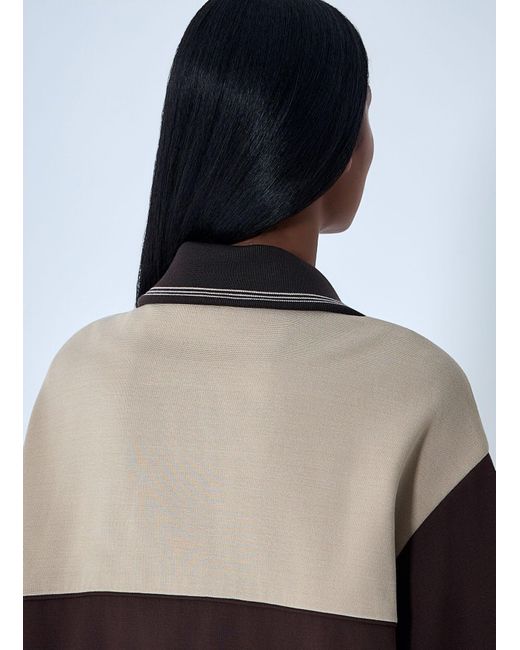 Miu Miu Gray Contrast Panel Jacket
