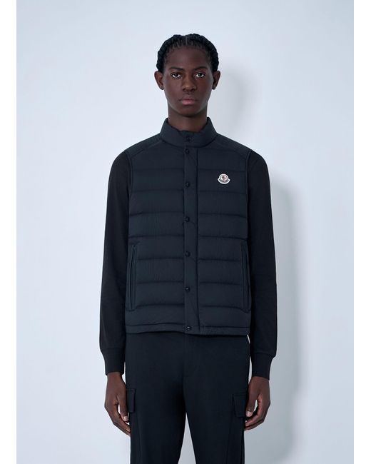 Moncler Blue Barthe Gilet for men