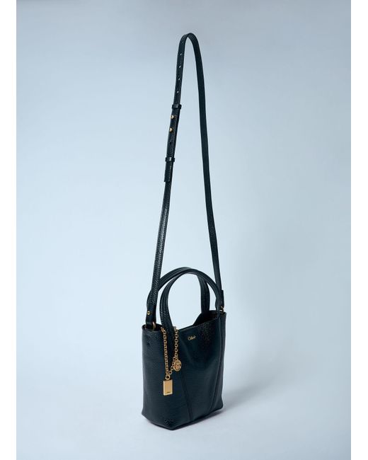 Chloé Blue Chloã Small Spin Tote Bag