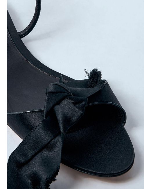 The Row Black Voluptas Sandals