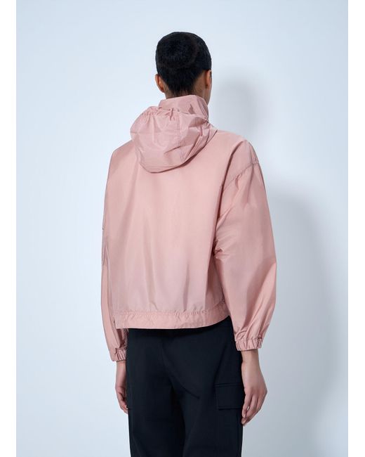 Moncler Pink Marmacy Hooded Rain Jacket