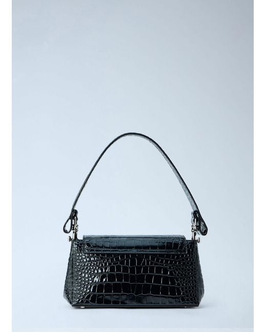Vivienne Westwood Blue Hazel Medium Shoulder Bag