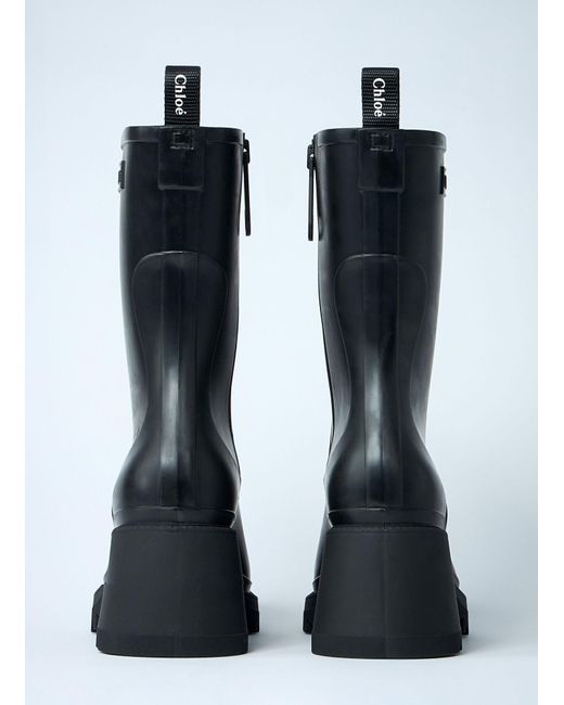 Chloé Blue Chloã Betty Rain Boots