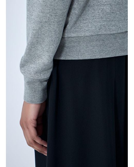 The Row Gray Eulalia Top