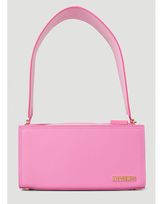Jacquemus Le Rectangle Shoulder Bag in Pink | Lyst