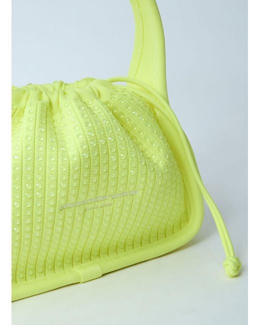 Alexander Wang Yellow Small Ryan Handbag