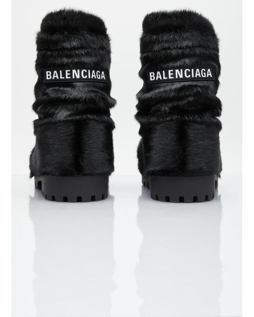 Balenciaga Black Alaska Low Boots for men
