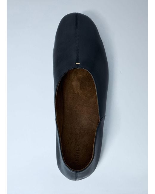 Khaite Black Jane Flat Shoes