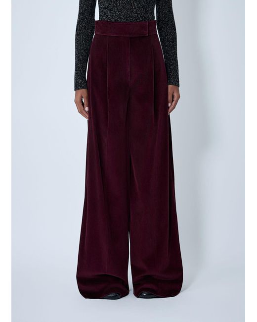 Max Mara Purple Cherry Pants
