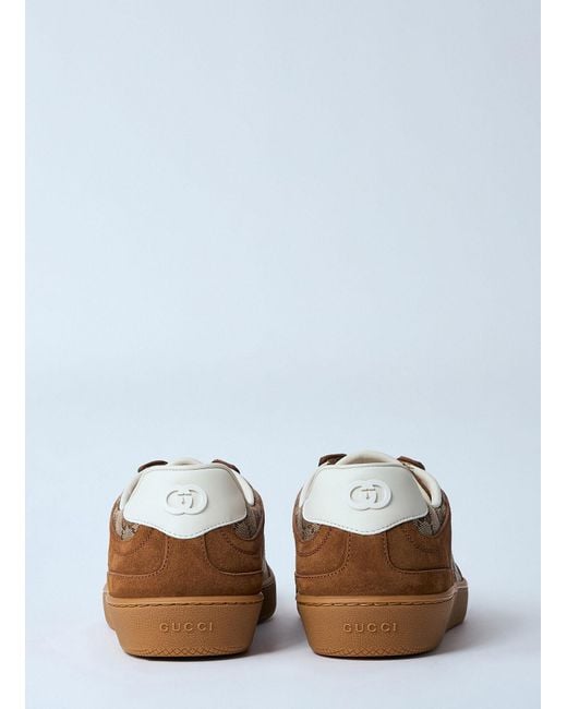Gucci White Interlocking G Sneakers
