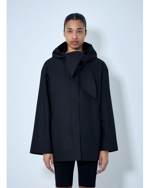 Totême Blue Technical Scarf Jacket