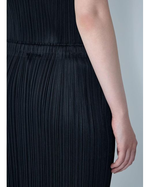 Pleats Please Issey Miyake Black Pleated Skirt