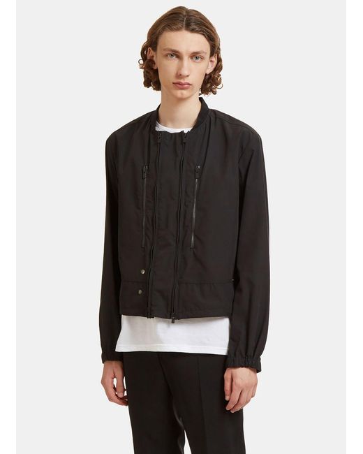 Aiezen Men's Bomber Jacket In Black for men