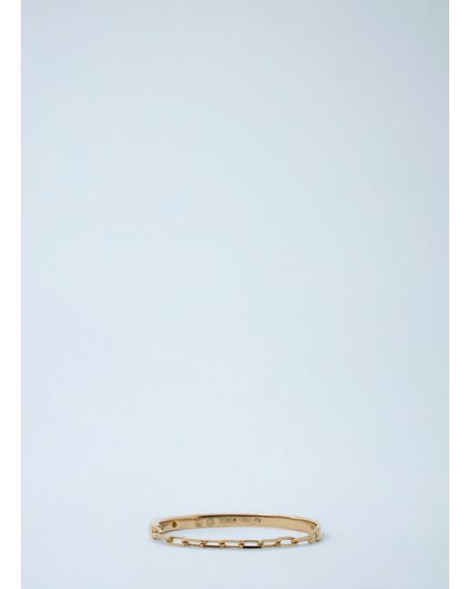Totême  Blue Diamond Chain Ring