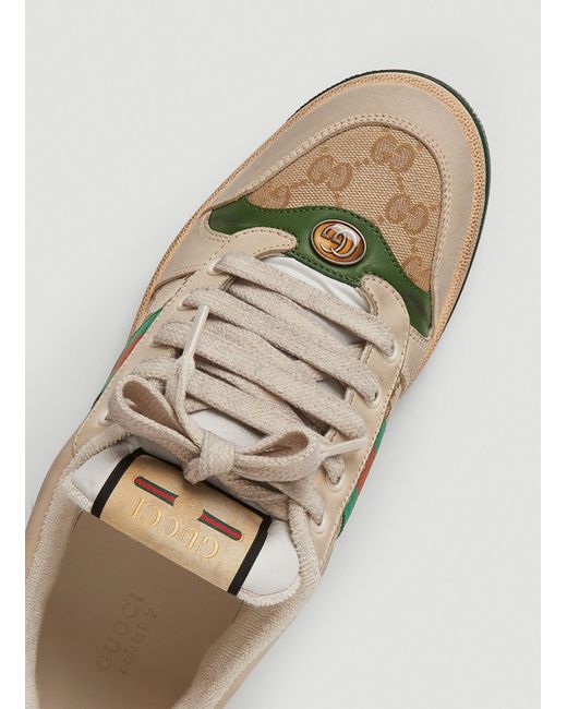 Gucci Multicolor Screener Logo Sneakers