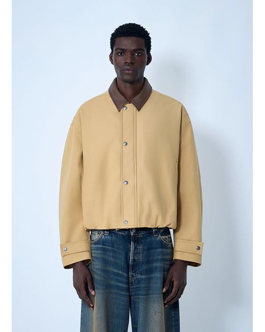 Acne Blue Twill Jacket for men