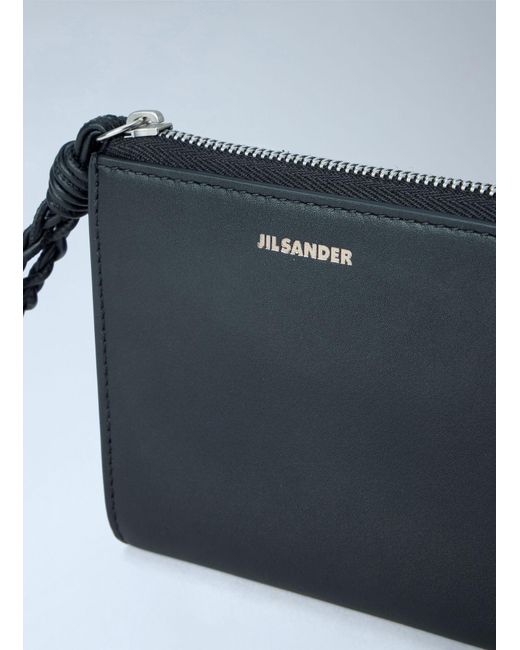 Jil Sander Blue Tangle Wallet for men