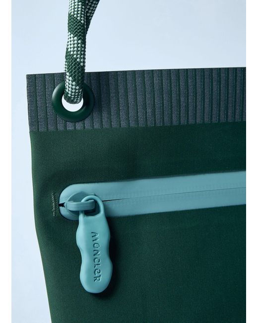 MONCLER X SALEHE BEMBURY Blue Amoeba Crossbody Pouch for men