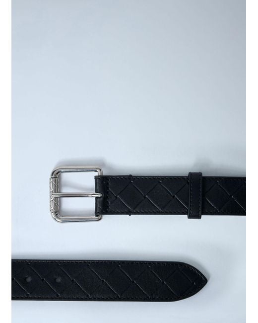 Bottega Veneta Multicolor Intrecciato Stamp Belt for men