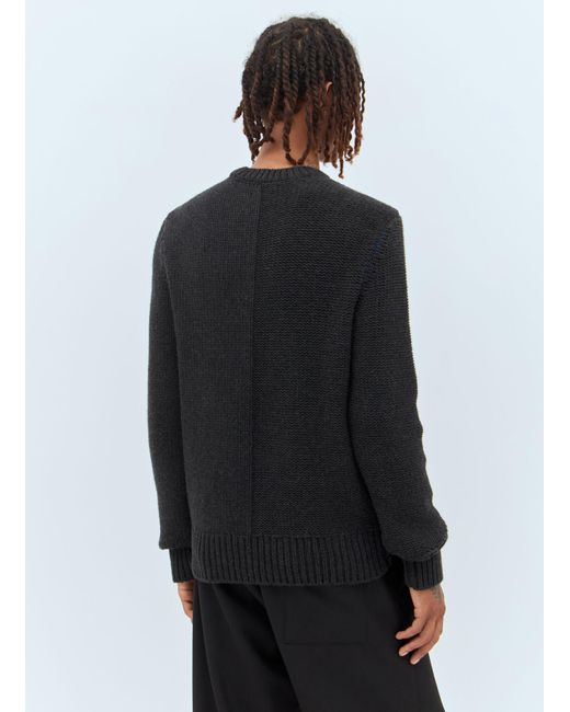 Burberry Black Cashmere Sweater for men