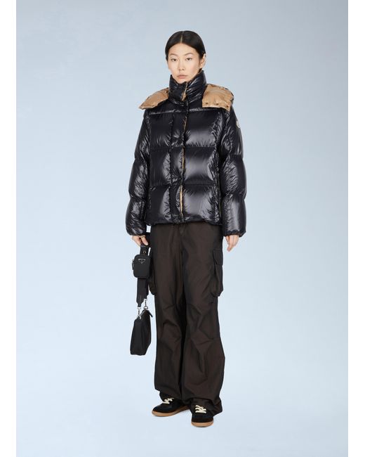 Moncler Gray Parana Short Down Jacket