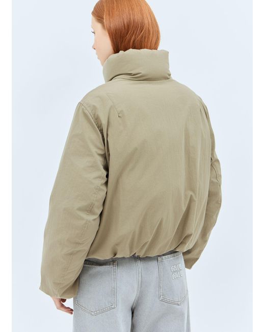 Lemaire Natural Short Puffer Jacket