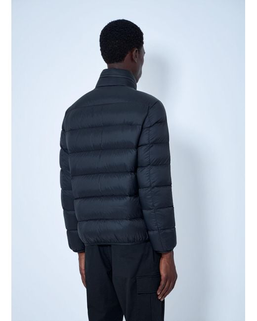 Moncler Blue Dalalven Short Down Jacket for men