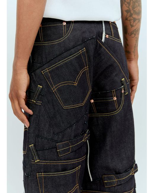 Junya Watanabe Black X Levi's Pocket Jeans for men