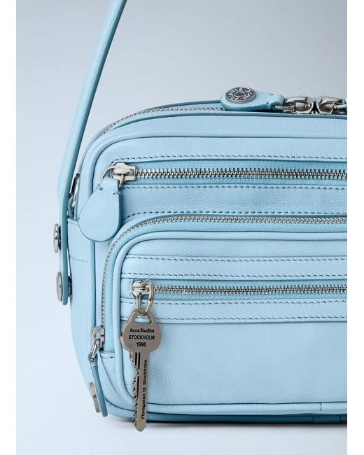 Acne Blue Camero Party Shoulder Bag