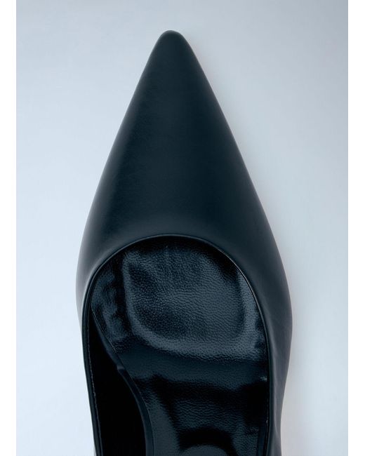 Jude Blue Blade Pumps