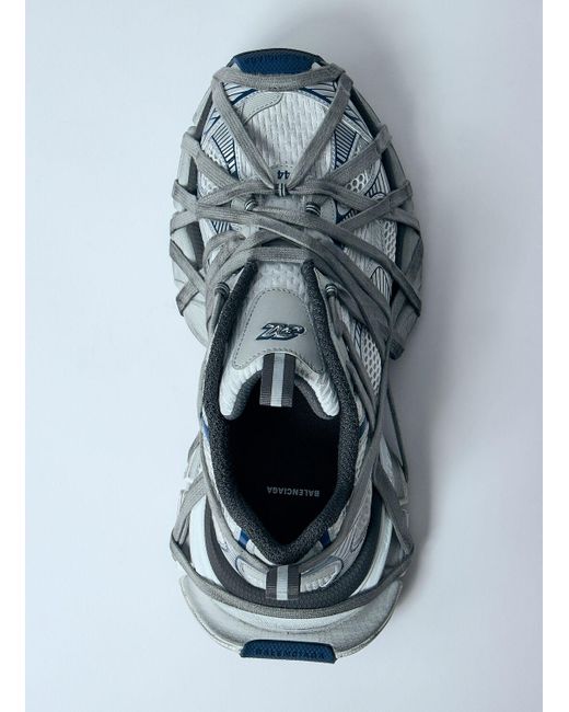 Balenciaga Blue 3Xl Extreme Lace Sneakers for men
