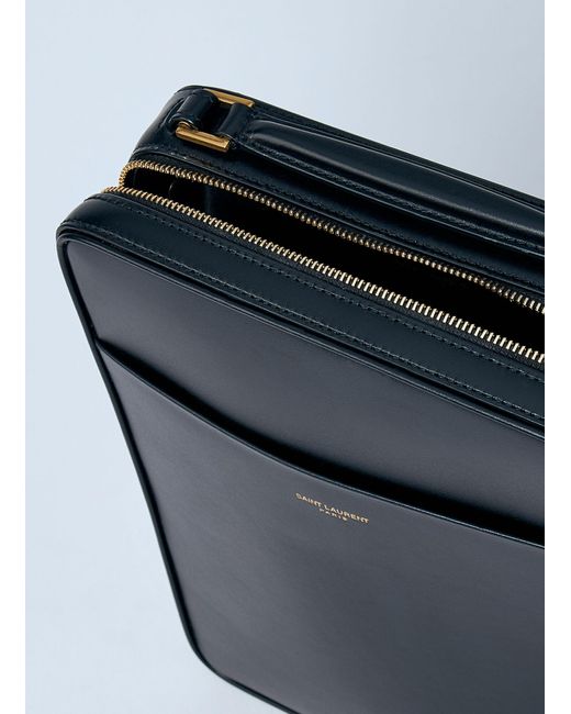 Saint Laurent Blue Small Case Crossbody Bag for men