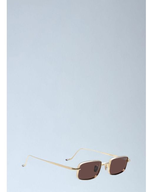 Jacques Marie Mage Blue Dusk Rectangle Sunglasses