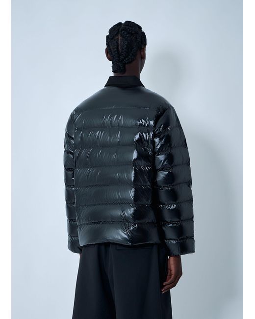 Moncler x A$AP ROCKY Blue Moncler X A$ap Rocky Padded Vardar Shirt Jacket for men