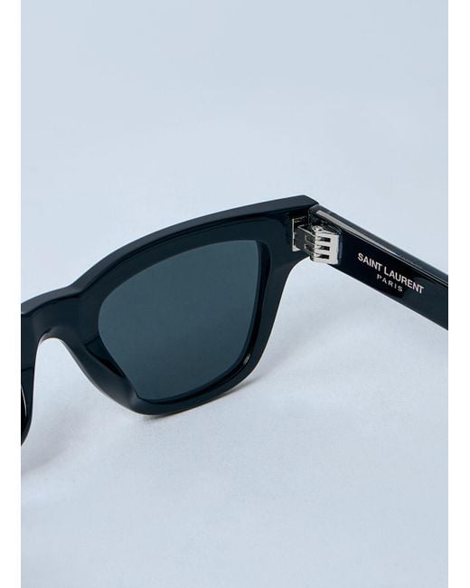 Saint Laurent Sl 789 Sunglasses in Blue for Men | Lyst