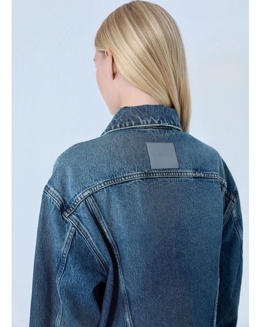 Balenciaga Blue Kick Jacket