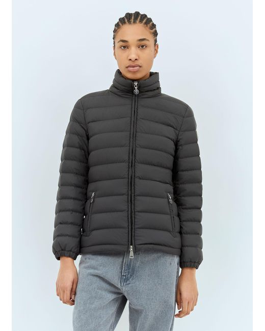 Moncler Gray Abderos Short Down Jacket