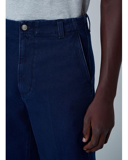 Gucci Blue Five-Pocket Jeans for men