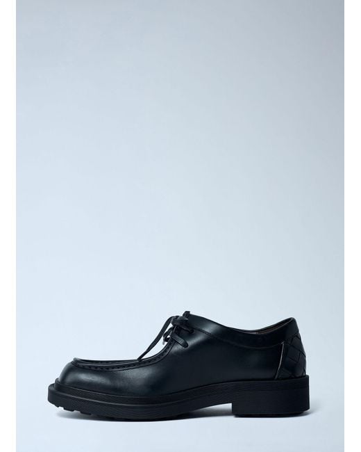 Bottega Veneta White Ben Lace-Up Shoes for men