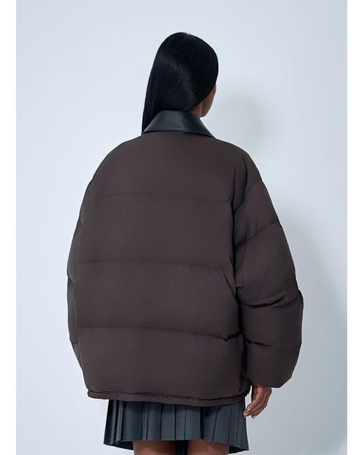 Miu Miu Gray Logo Motif Jacket