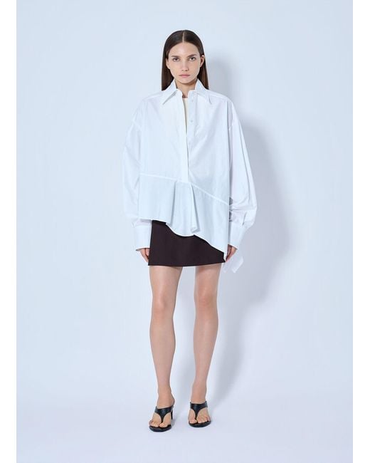 Sportmax Brown Button-detail Mini Skort