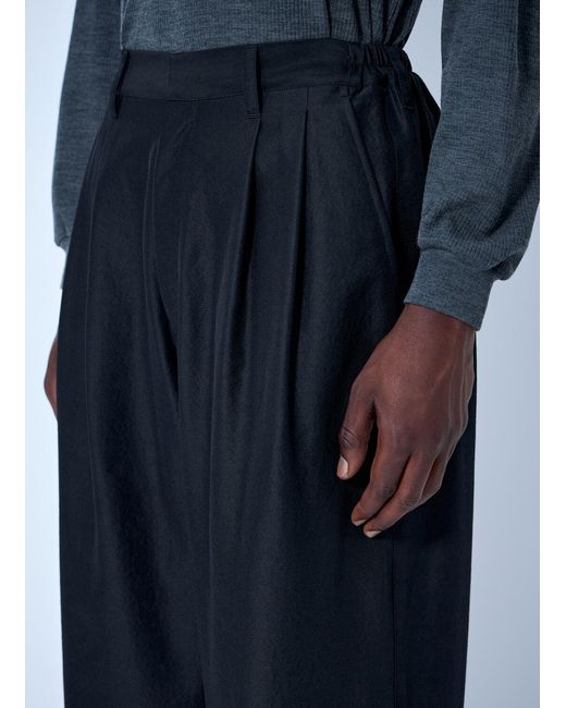 Ssstein Blue Wide Easy Pants for men