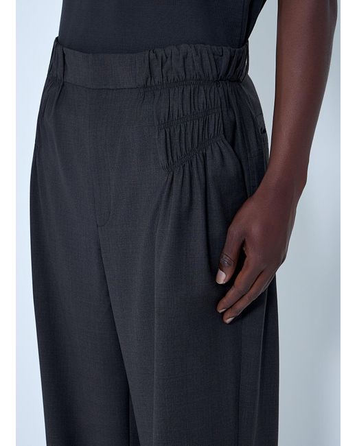 Kiko Kostadinov Blue Elasticated Waist Tailored Trousers for men