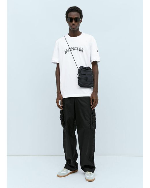 Moncler Black Makaio Crossbody Bag for men
