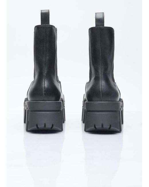 Balenciaga Black Bulldozer Chelsea Boots