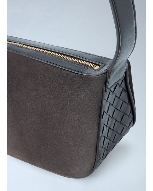 Bottega Veneta Blue Nodo Shoulder Bag