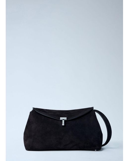 Totême  Blue T-Lock Crossbody Bag