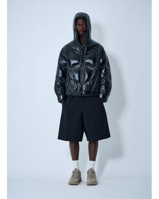 Moncler x A$AP ROCKY Blue Moncler X A$ap Rocky Bahianinha High-shine Down Jacket for men