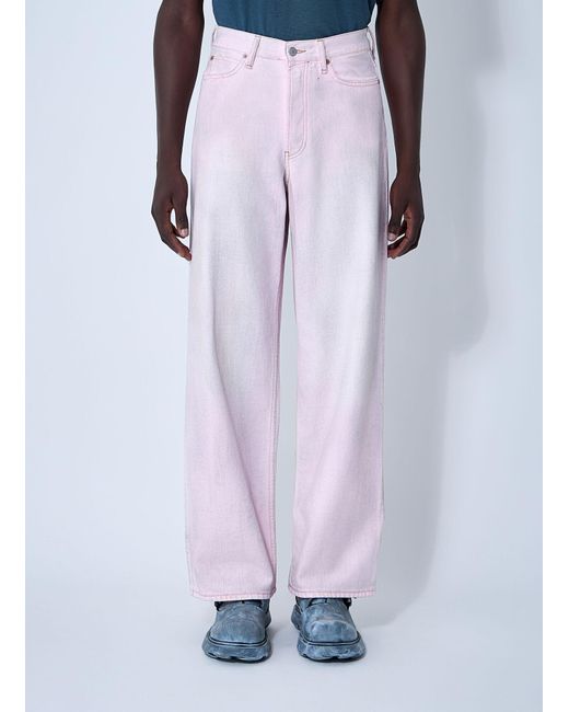 Acne Multicolor 1981 Coated Jeans